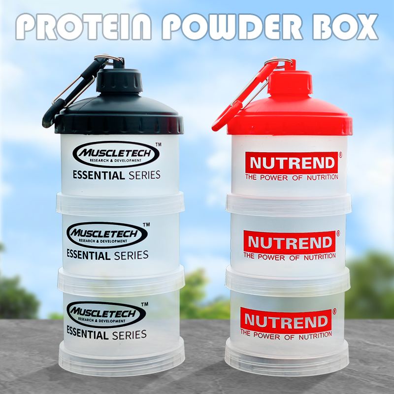 Protein Bar Box - Boîte de poudre de protéines Portable