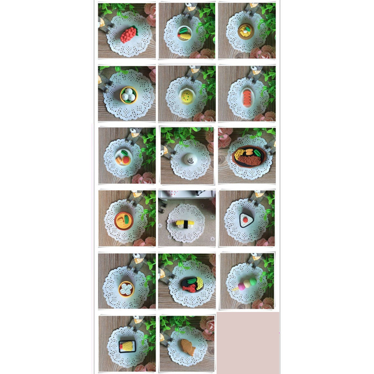Soft Food Snacks Kids - 12 gommes amusantes sur le thème