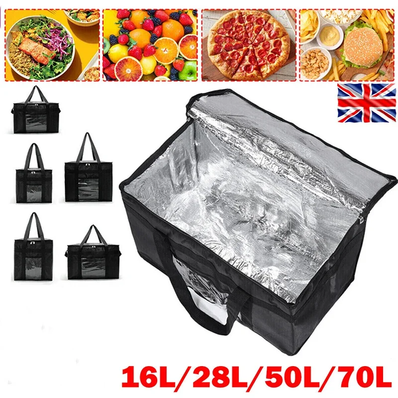 Food Snacks Delivery - 16L-70L sac fourre-tout thermique isolé grand