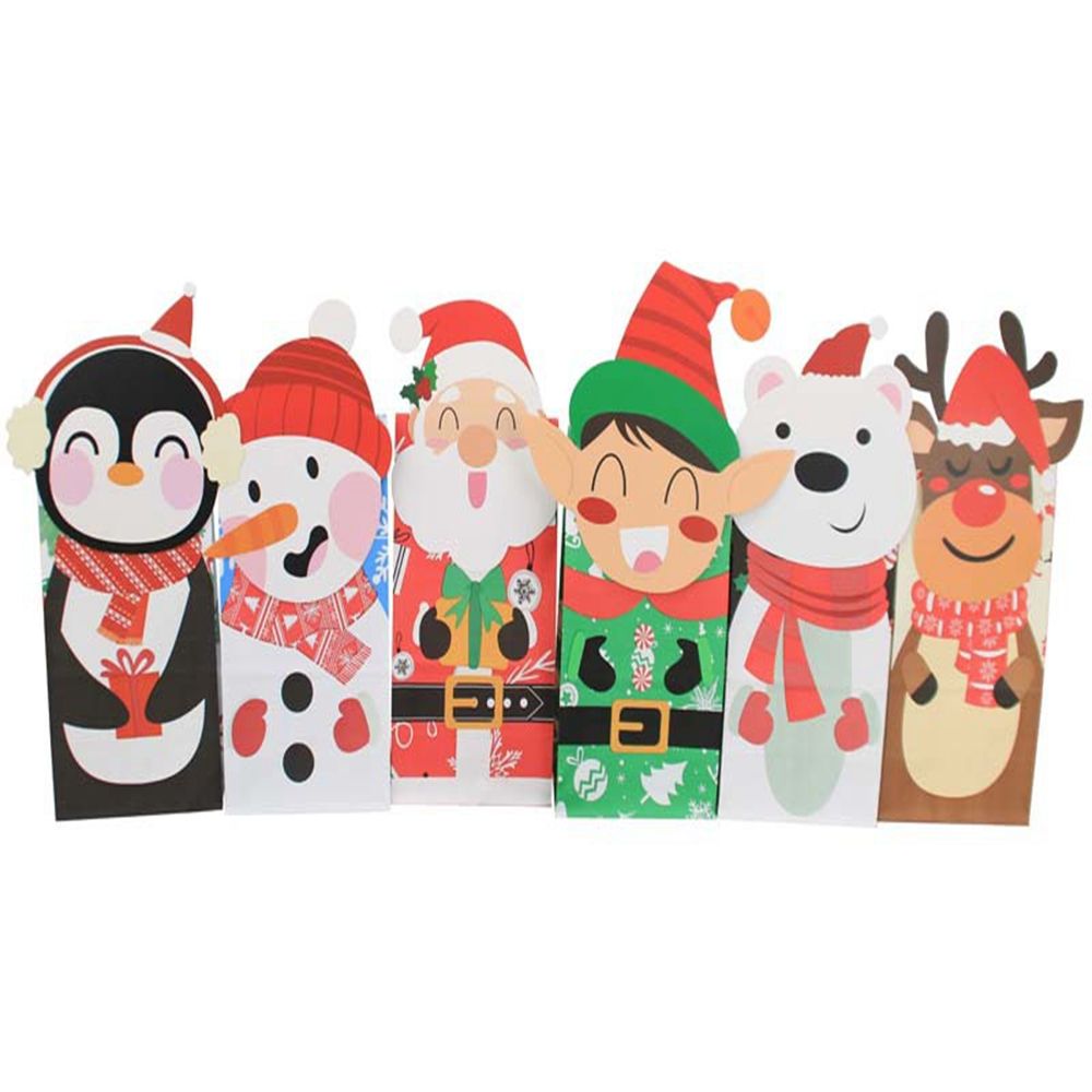 Sacs cadeaux de Noël pour déco - Xmas Food Snacks avis et prix