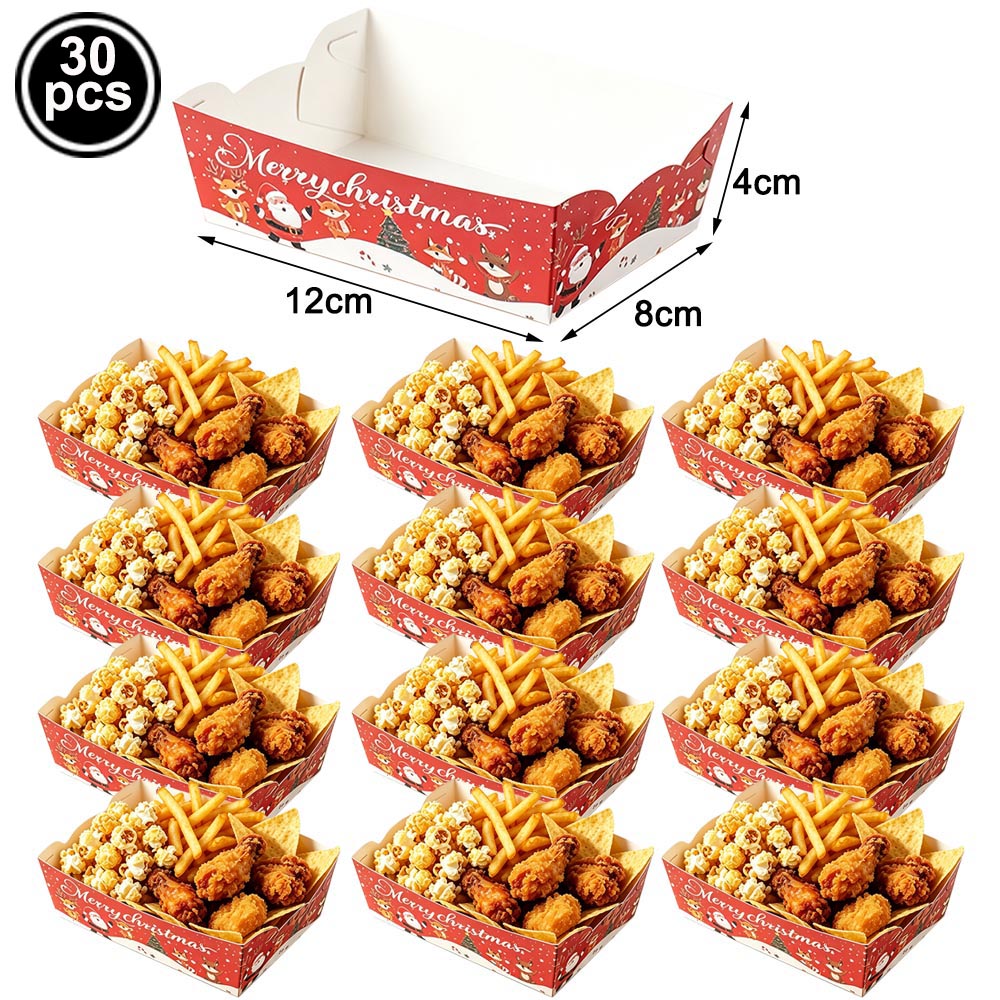 Vaisselle jetable sur le thème - Xmas Food Snacks avis et prix